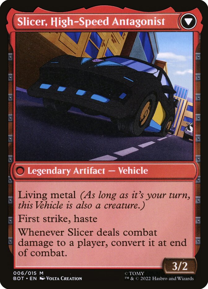 Slicer, Hired Muscle // Slicer, High-Speed Antagonist card image