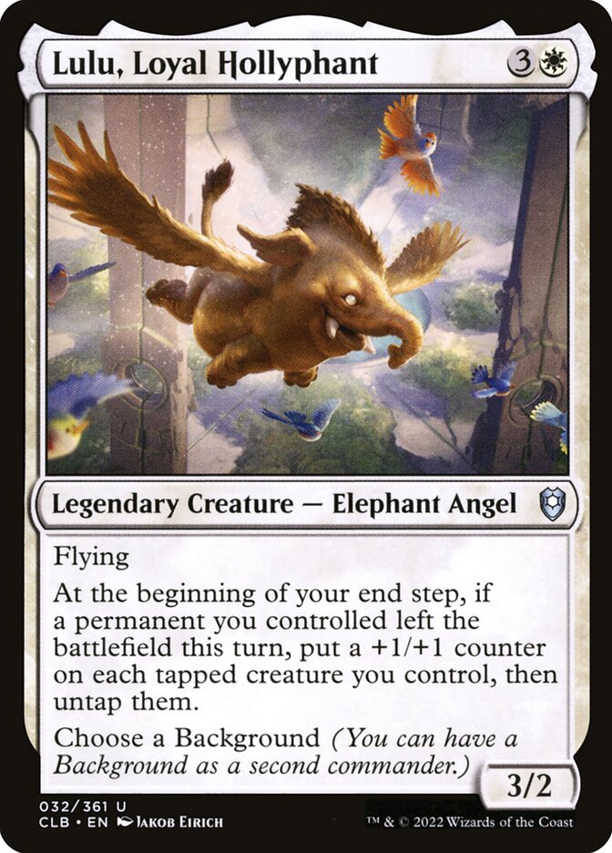 Lulu, Loyal Hollyphant card image