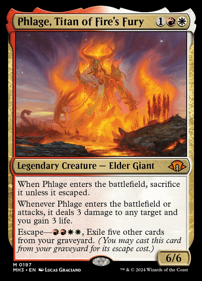 Phlage, Titan of Fire's Fury card image
