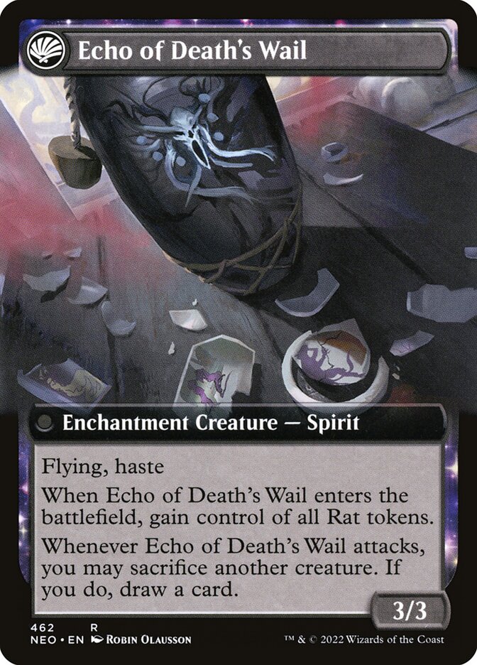 Tribute to Horobi // Echo of Death's Wail card image