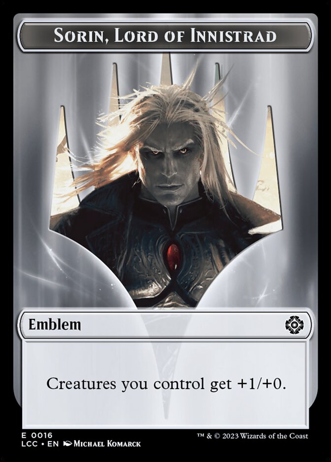 Sorin, Lord of Innistrad Emblem card image