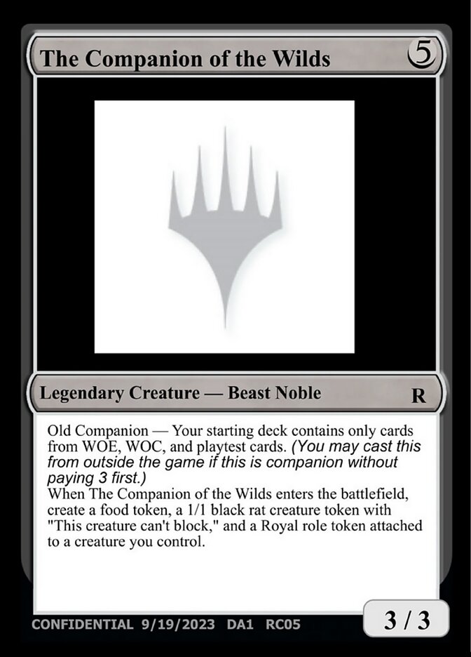 The Companion of the Wilds card image