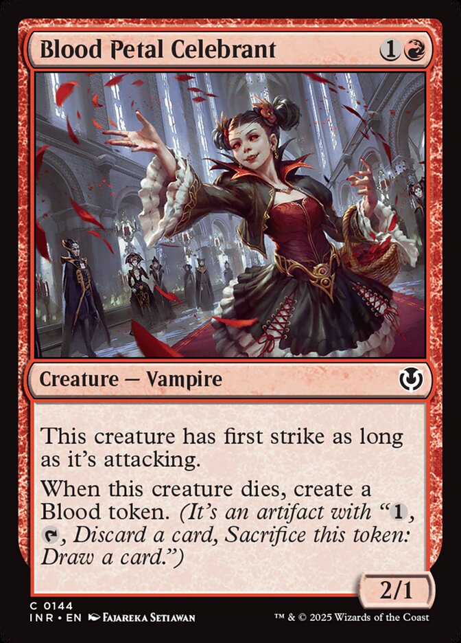 Blood Petal Celebrant card image