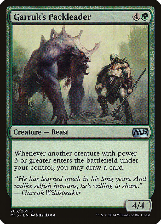 Garruk's Packleader card image
