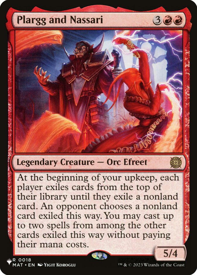 Plargg and Nassari card image