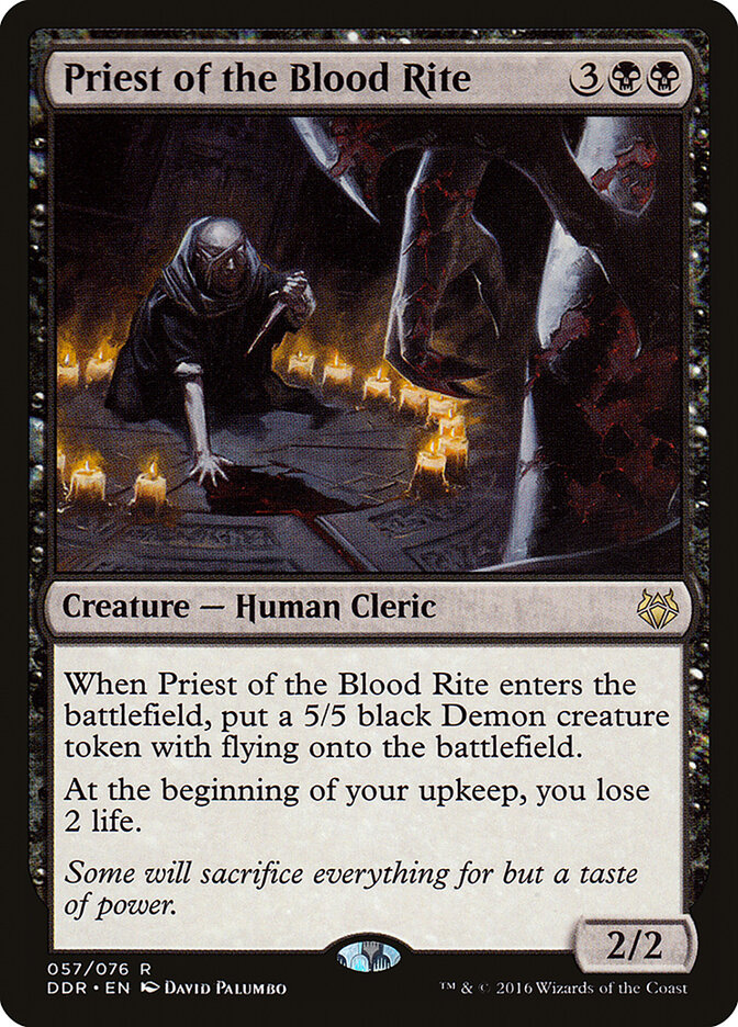 Priest of the Blood Rite card image