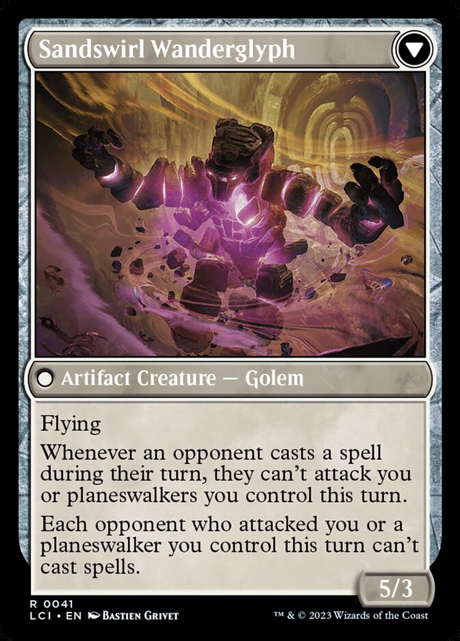Unstable Glyphbridge // Sandswirl Wanderglyph card image