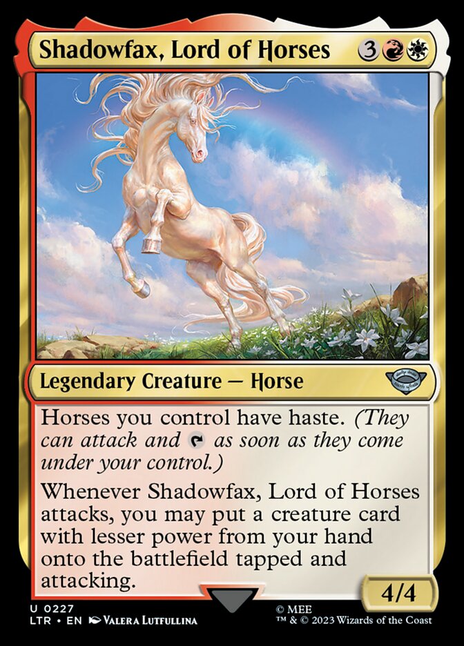 Shadowfax, Lord of Horses card image