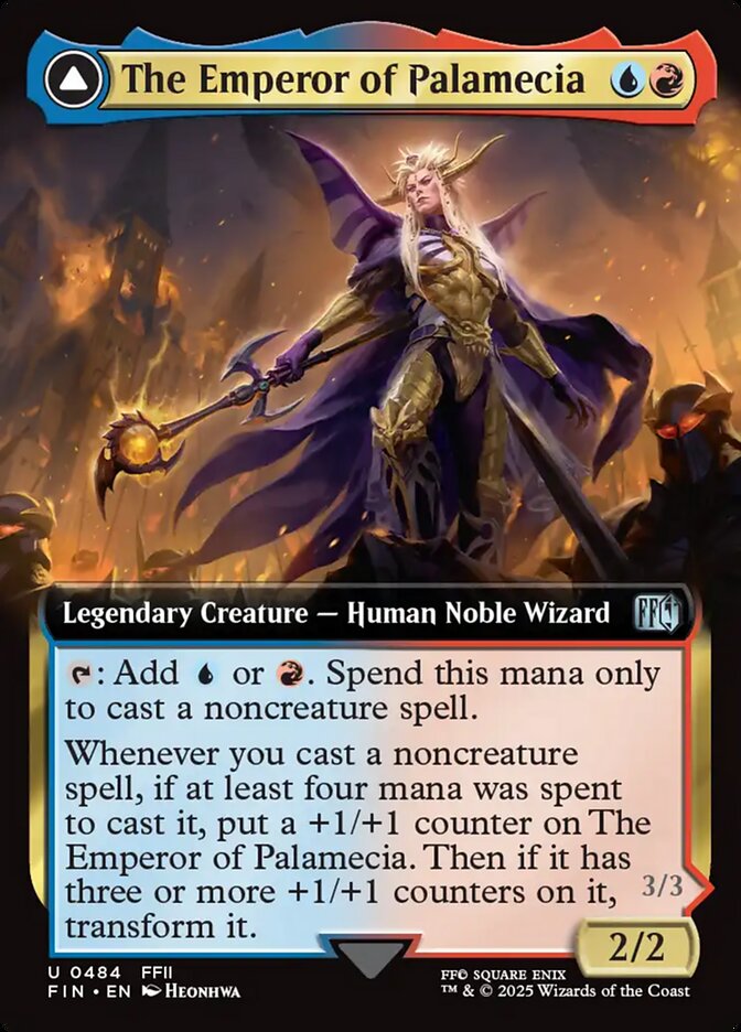 The Emperor of Palamecia // The Lord Master of Hell card image