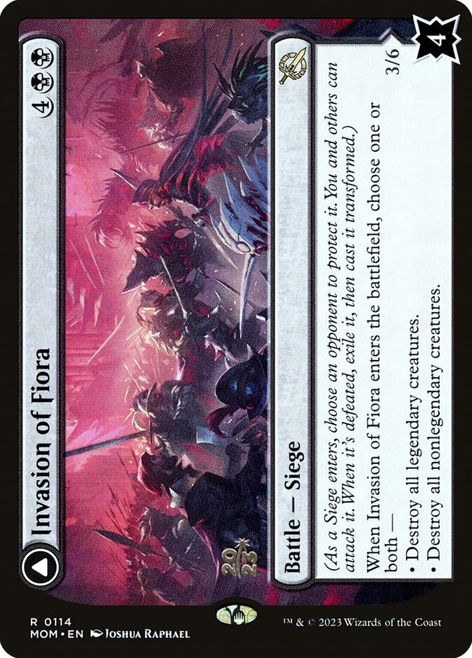 Invasion of Fiora // Marchesa, Resolute Monarch card image