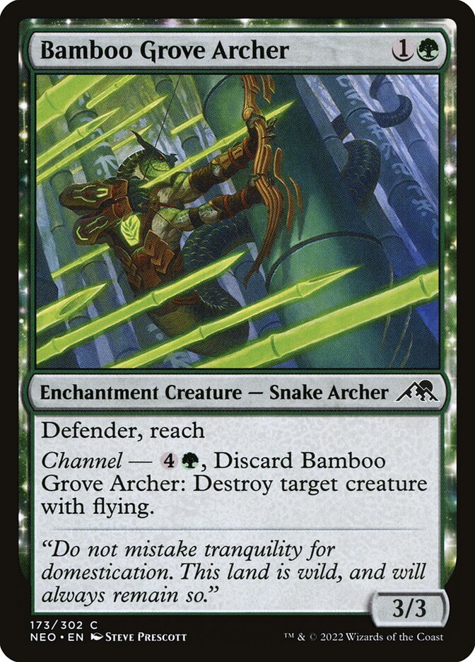 Bamboo Grove Archer card image