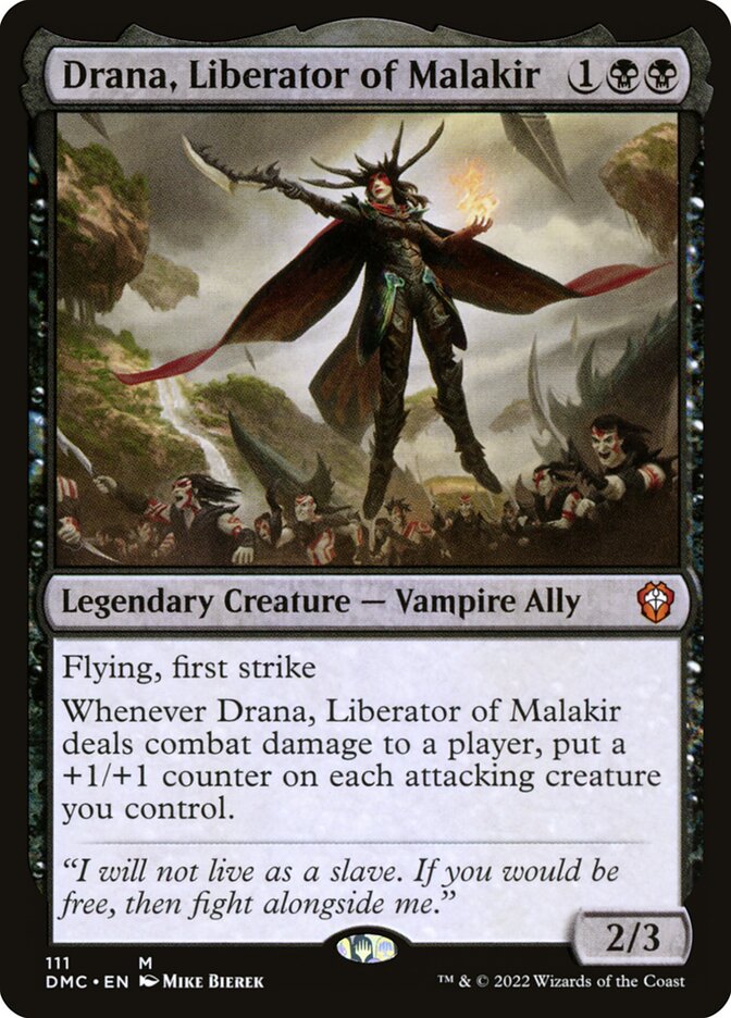 Drana, Liberator of Malakir card image