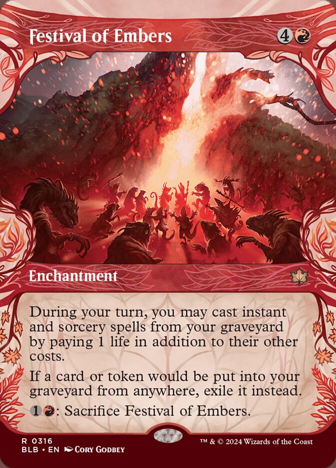 Festival of Embers card image