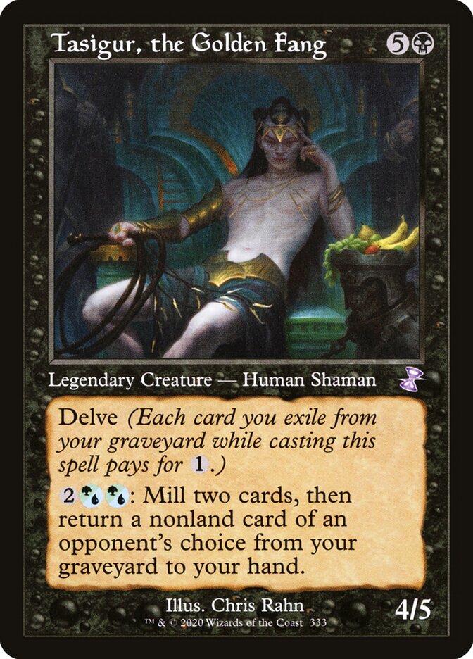 Tasigur, the Golden Fang card image