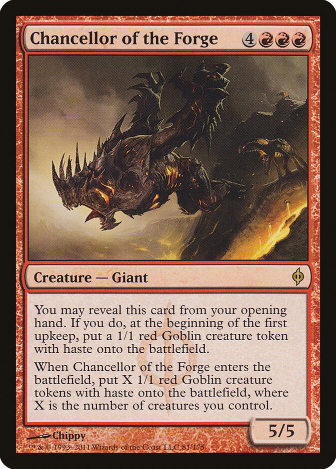 Chancellor of the Forge card image