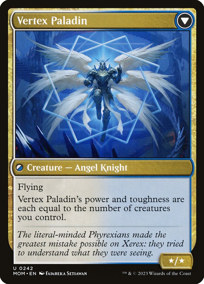 Invasion of Xerex // Vertex Paladin card image