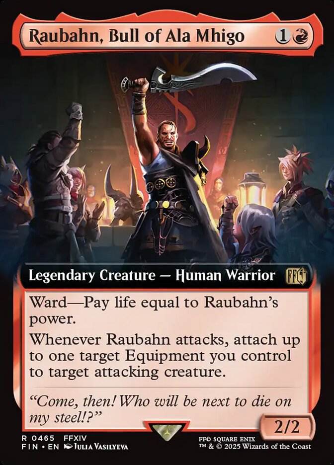 Raubahn, Bull of Ala Mhigo card image