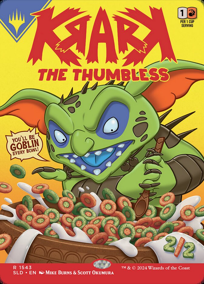 Krark, the Thumbless // Krark, the Thumbless card image