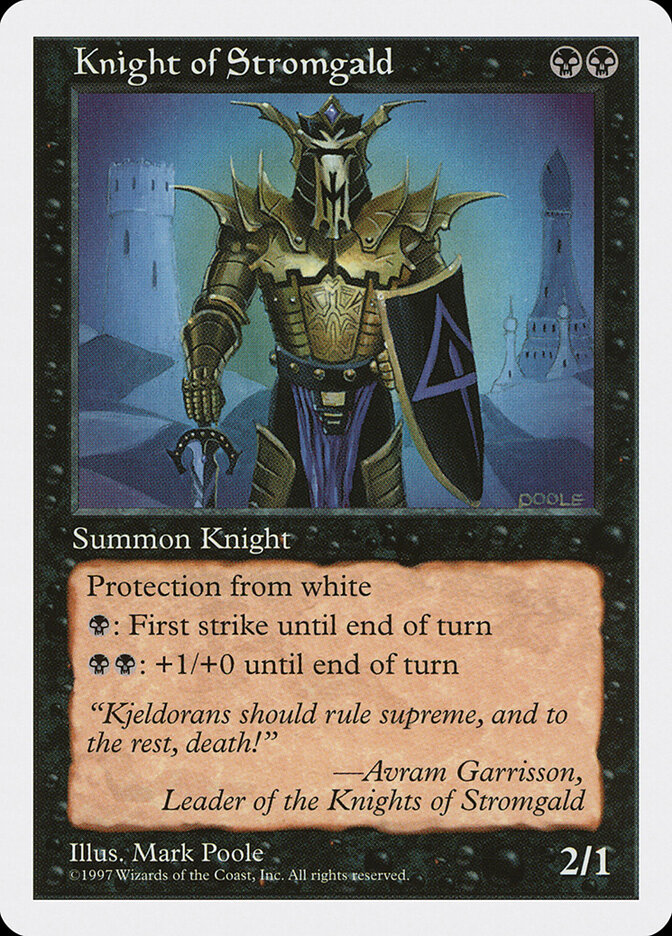 Knight of Stromgald card image