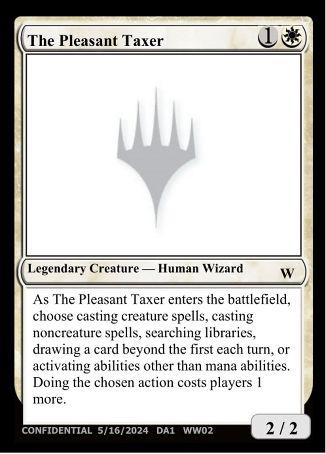 The Pleasant Taxer card image