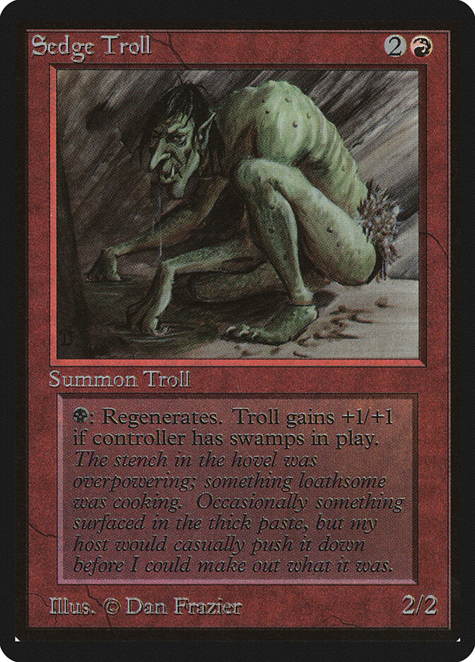 Sedge Troll card image