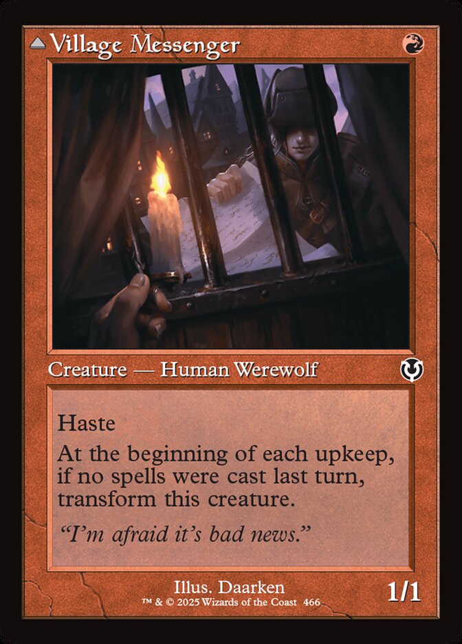 Village Messenger // Moonrise Intruder card image
