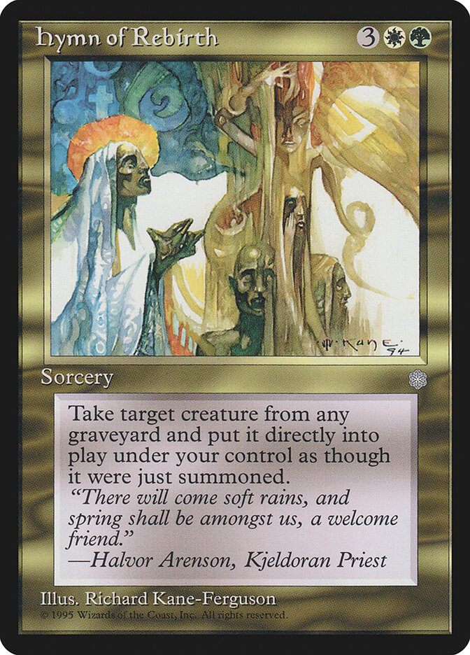 Hymn of Rebirth card image