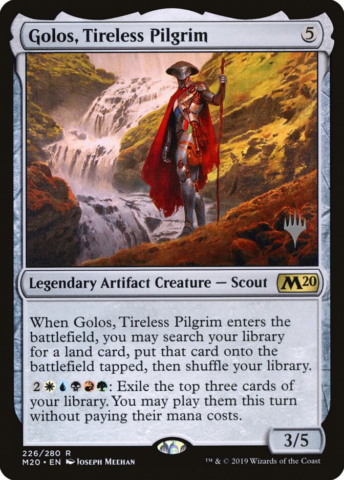 Golos, Tireless Pilgrim card image