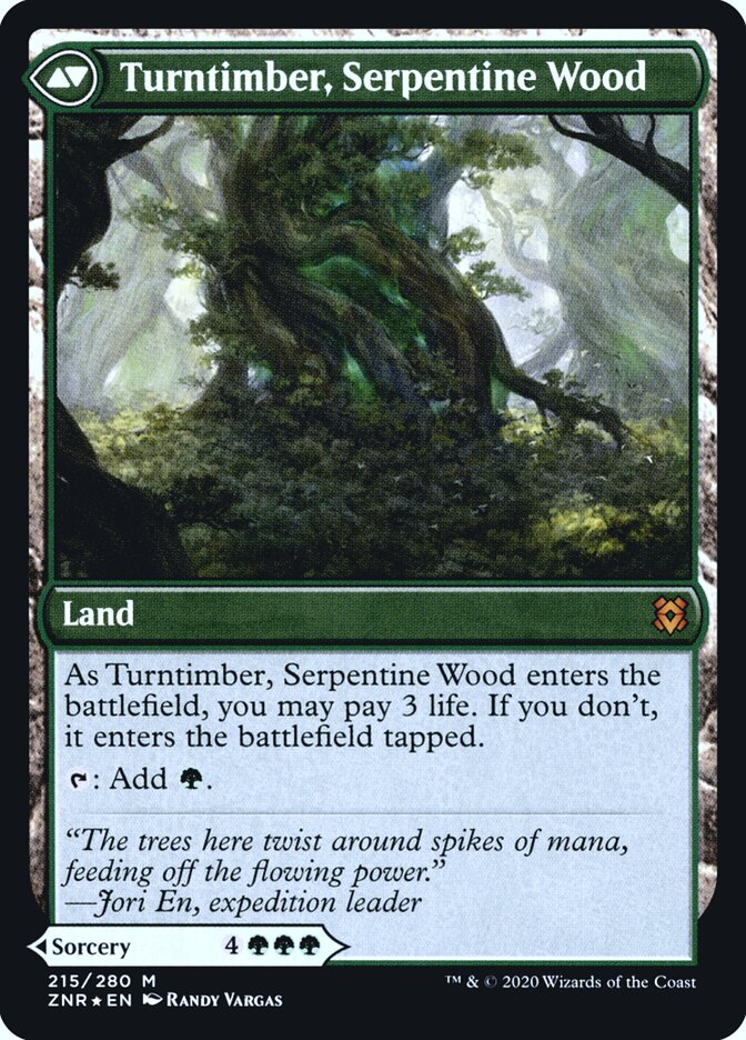 Turntimber Symbiosis // Turntimber, Serpentine Wood card image