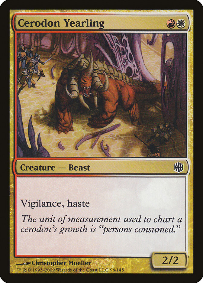 Cerodon Yearling card image