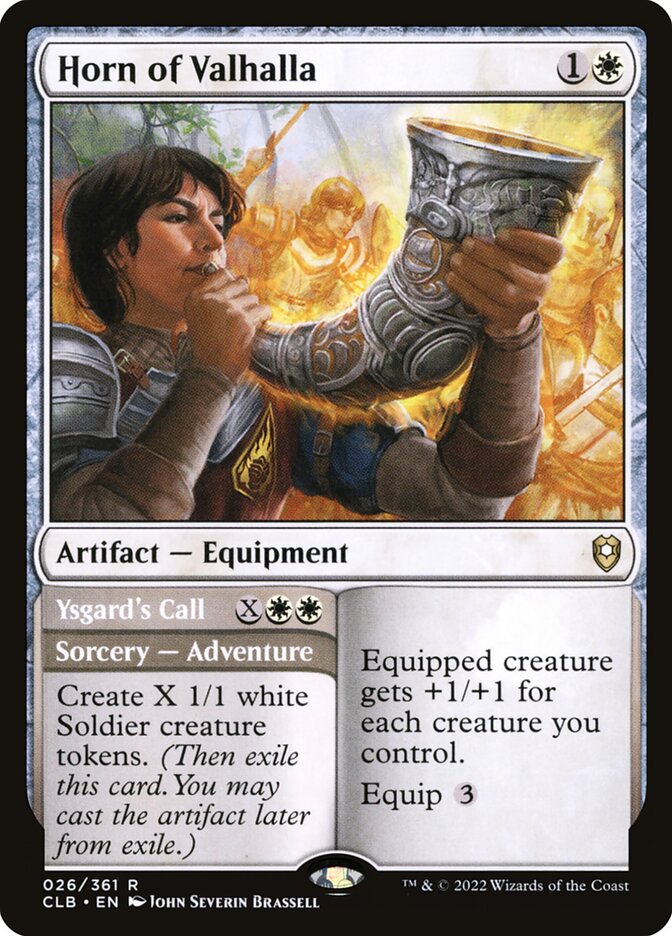 Horn of Valhalla // Ysgard's Call card image