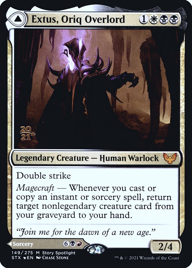 Extus, Oriq Overlord // Awaken the Blood Avatar card image