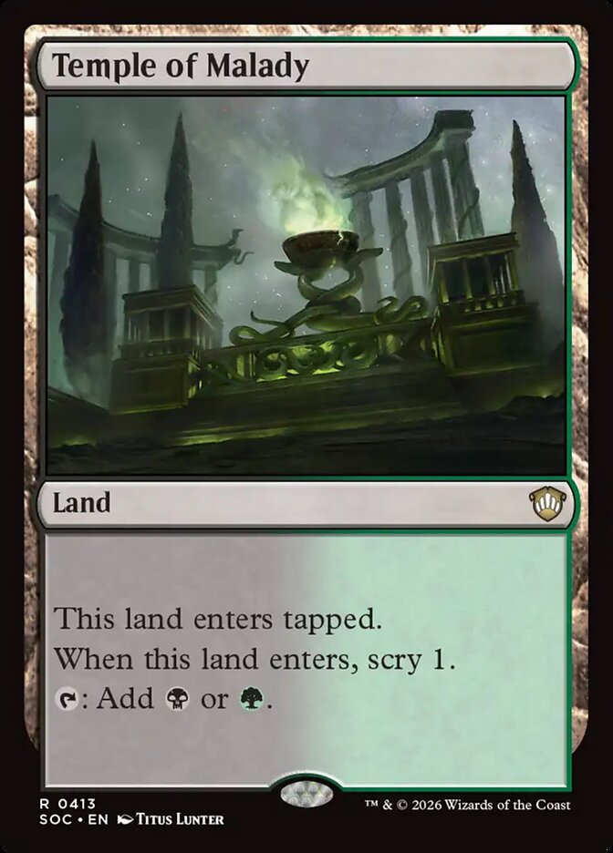 Temple of Malady card image