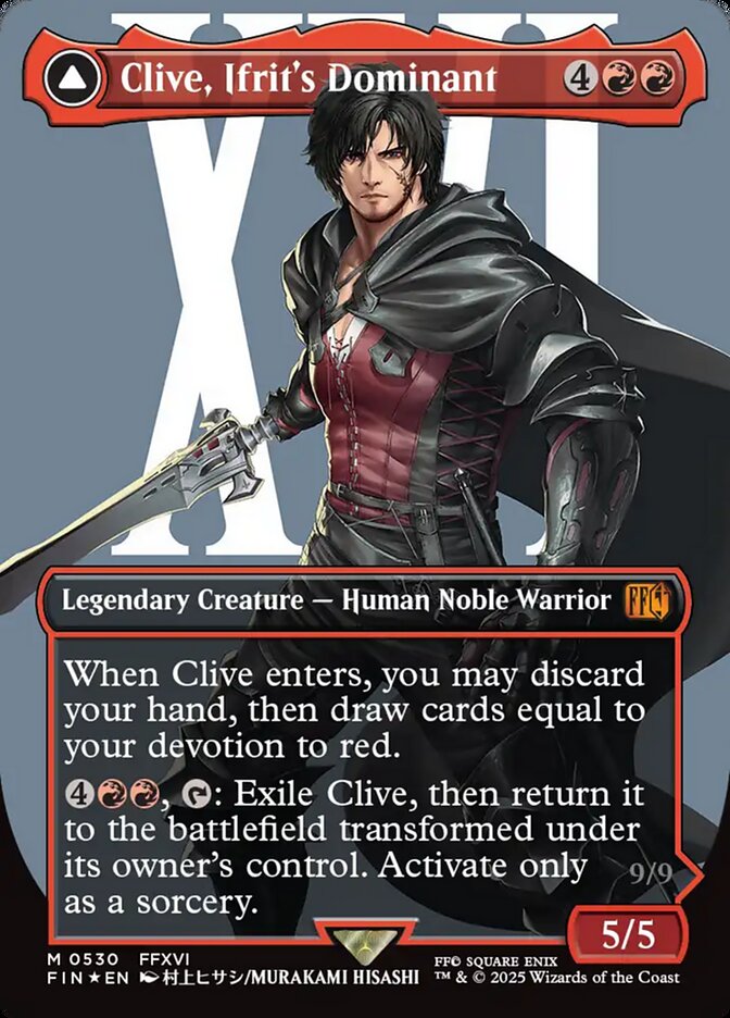 Clive, Ifrit's Dominant // Ifrit, Warden of Inferno card image