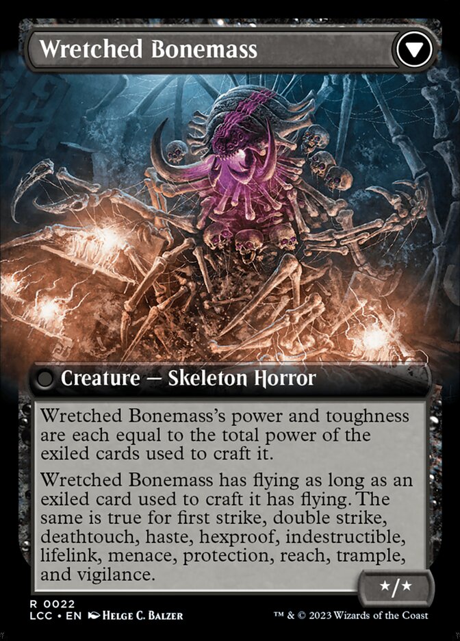 Altar of the Wretched // Wretched Bonemass card image