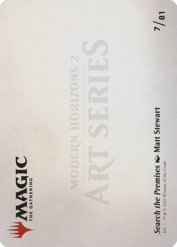 Search the Premises // Search the Premises card image