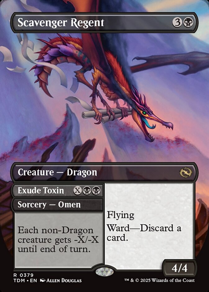 Scavenger Regent // Exude Toxin // Scavenger Regent card image
