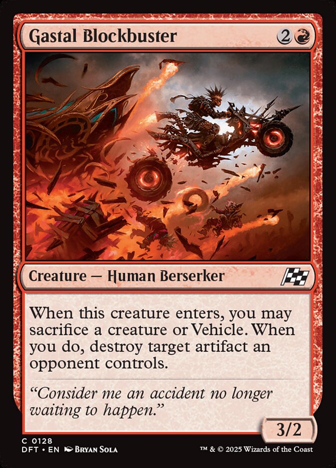Gastal Blockbuster card image