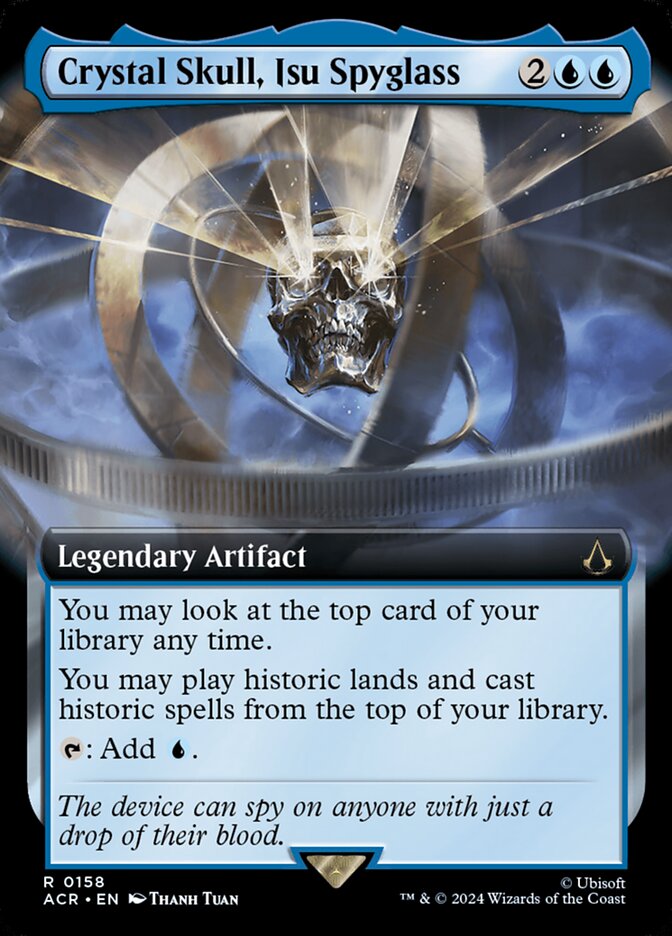 Crystal Skull, Isu Spyglass card image