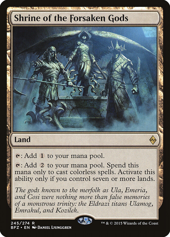 Shrine of the Forsaken Gods card image