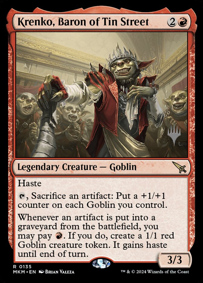 Krenko, Baron of Tin Street card image