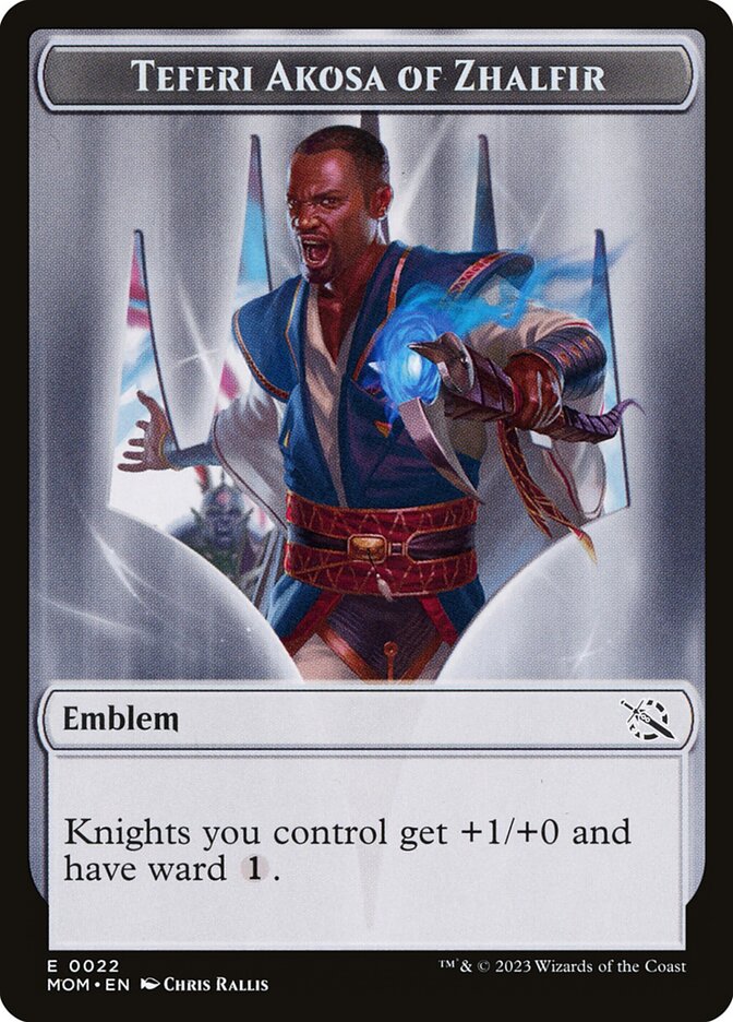 Teferi Akosa of Zhalfir Emblem card image