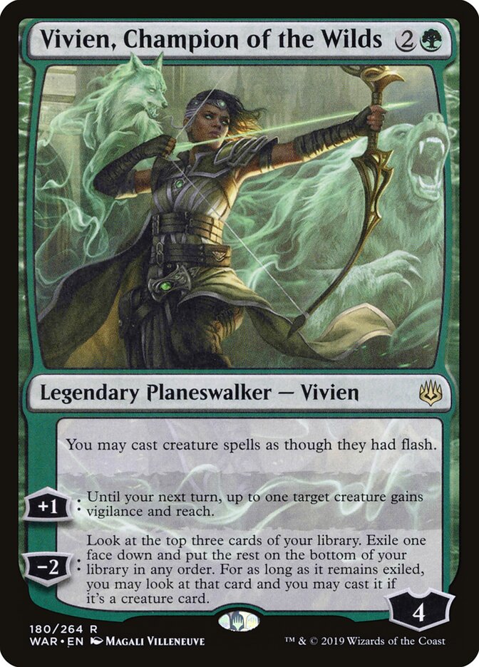 Vivien, Champion of the Wilds card image
