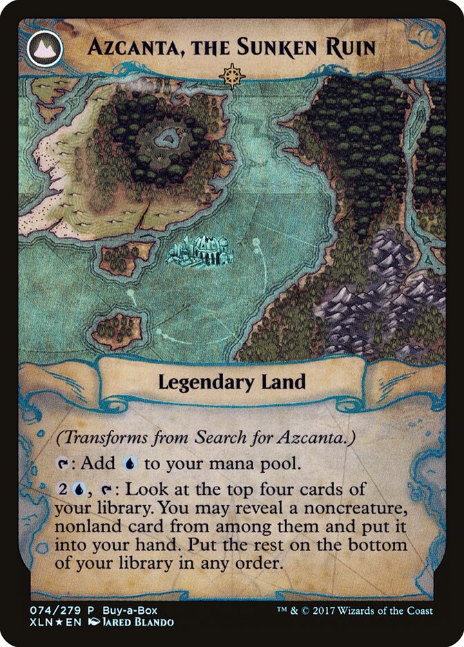 Search for Azcanta // Azcanta, the Sunken Ruin card image