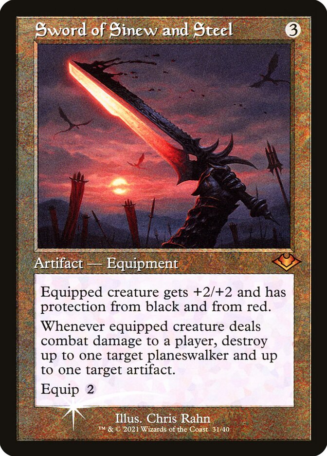 Sword of Sinew and Steel card image