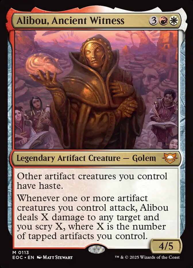 Alibou, Ancient Witness card image