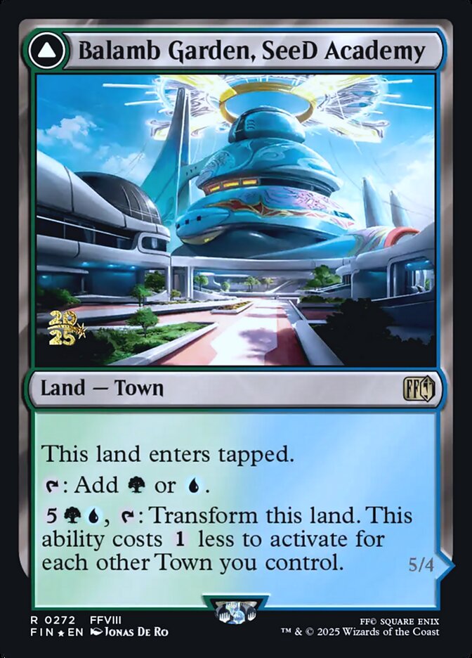 Balamb Garden, SeeD Academy // Balamb Garden, Airborne card image