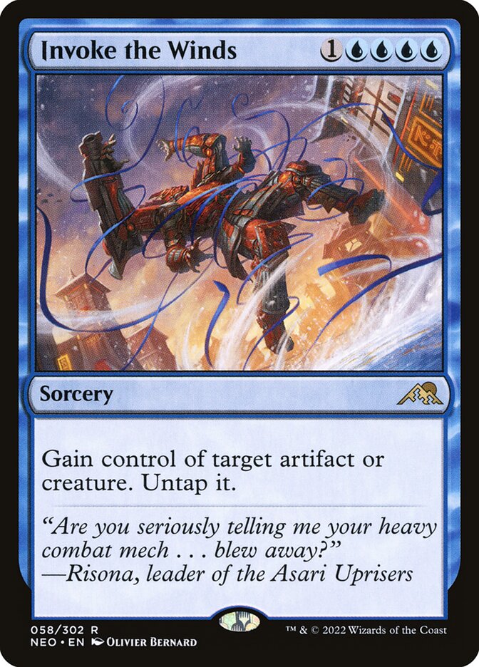 Invoke the Winds card image