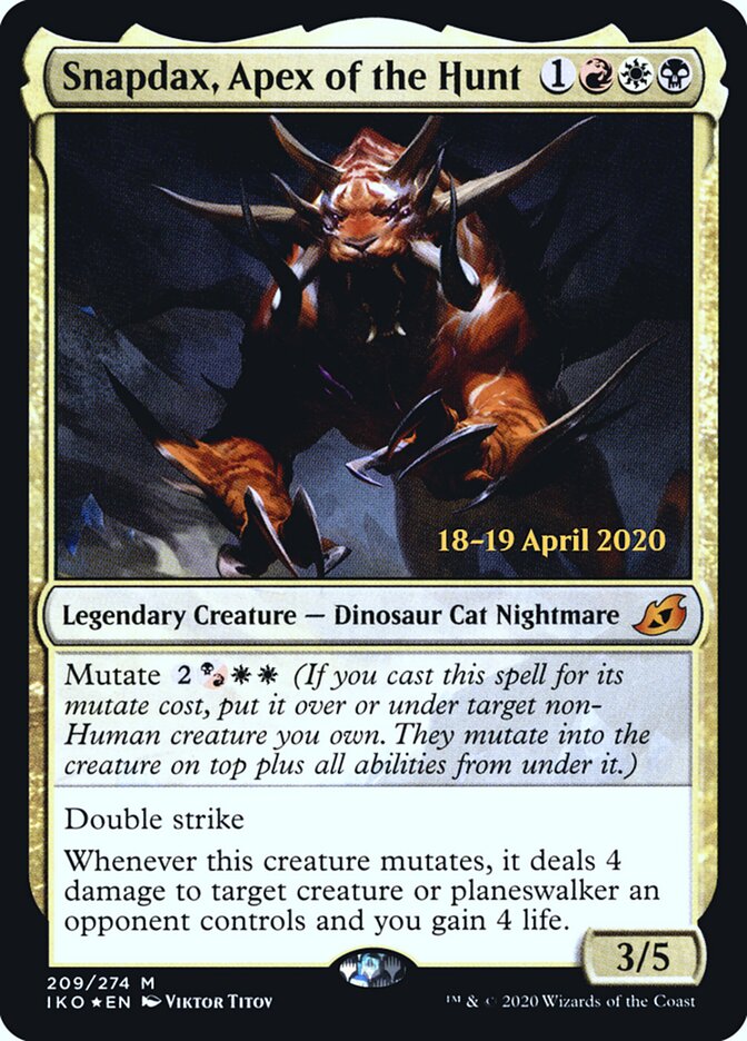 Snapdax, Apex of the Hunt card image