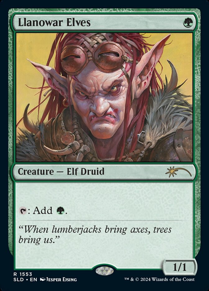Llanowar Elves card image